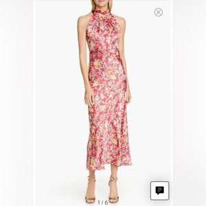 SALONI Michelle silk dress